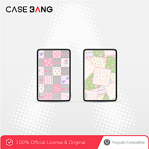 Heart Patchwork Magnetic Power Bank