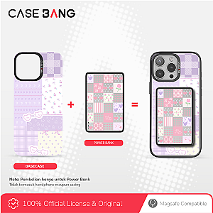 Colorful Floral Magnetic Power Bank