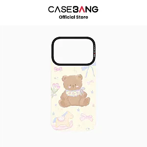 CASEBANG Removable Phonecase Cover Dreamland Series - Custard Bear Magnetic Casing