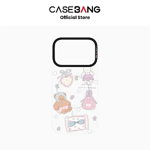 CASEBANG Removable Phonecase Cover Dreamland Series - Bear and Bunny Magnetic Casing