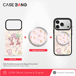 Disney Sakura Series - Winnie Take a Nap Magsafe Grip Stand Handphone Holder
