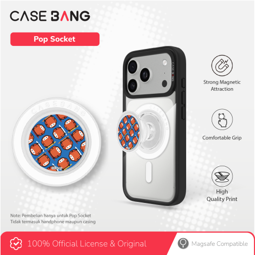 Big Hero 6 Series - Super Grid Pop Socket Stand Handphone Holder