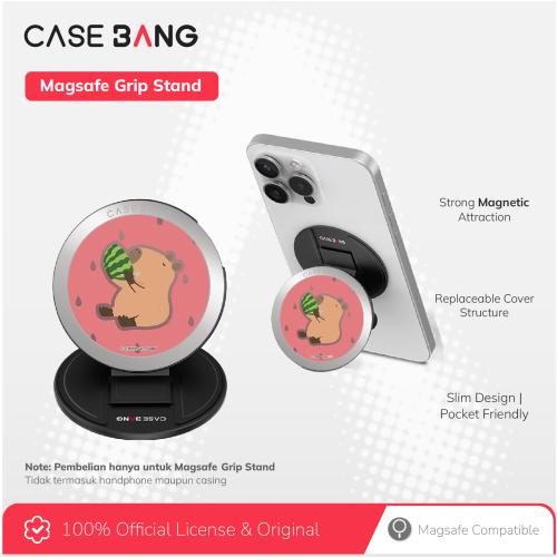 Capybara Series - Watermelon Capybara MagSafe Grip Stand