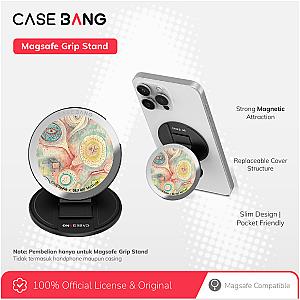 Deji Art Series -  Miniature Flower Still Life MagSafe Grip Stand