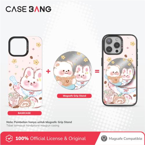 Dessert Diary Series - Bear & Rabbit MagSafe Grip Stand