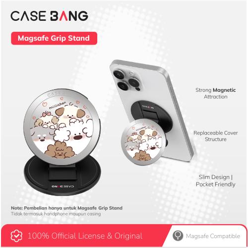 Miiiiichan Puppy Series - Big Head Dog Magsafe Grip Stand