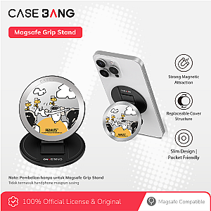 Snoopy Series - Park It Magsafe Grip Stand Handphone Holder