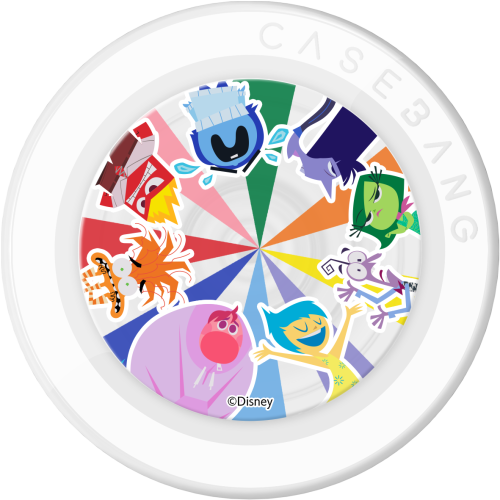 Inside Out Series - Emotion Palette Pop Socket Stand Handphone Holder