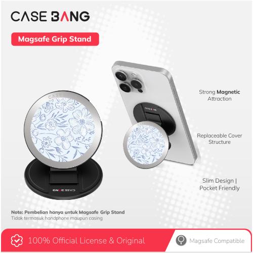 Petal Sunshine Series - Little Blue Flowers Magsafe Grip Stand