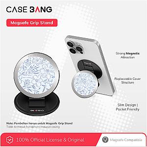 Petal Sunshine Series - Little Blue Flowers Magsafe Grip Stand