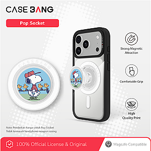 Snoopy Series - Snoopy Walk Pop Socket Stand Handphone Holder