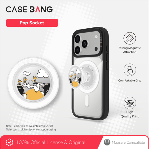 Snoopy Series - Park It Pop Socket Stand Handphone Holder