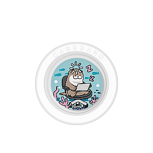 Travel Memories Series - Sleeping Otter Pop Socket Stand