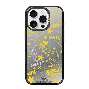 CASEBANG Removable Phonecase Cover Disney Spring Series - Winnie Line Drawing Magnetic Casing