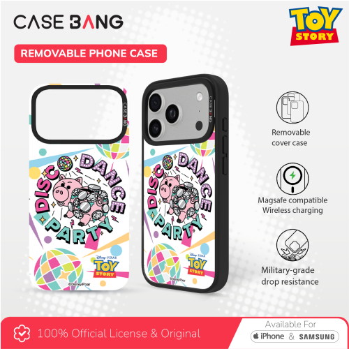 Removable Phonecase Cover Toy Story 2.0 Series - Disco Hamm Magnetic Casing