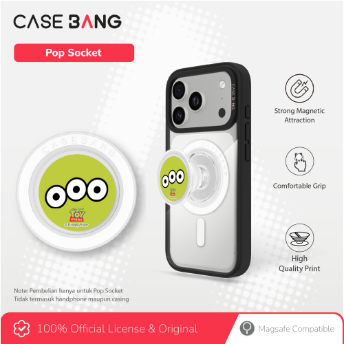 Toy Story 2.0 Series - Music Alien Pop Socket Stand Handphone Holder