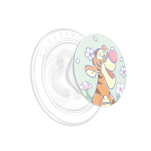  Winnie The Pooh Spring Series - Cherry Blossom Tiger Pop Socket Stand Handphone Holder