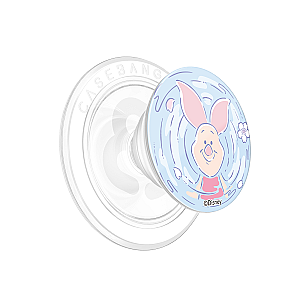  Winnie The Pooh Spring 2.0 Series - Piglet Splash Pop Socket Stand Handphone Holder