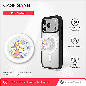  Winnie The Pooh Spring Series - Cherry Blossom Tiger Pop Socket Stand Handphone Holder