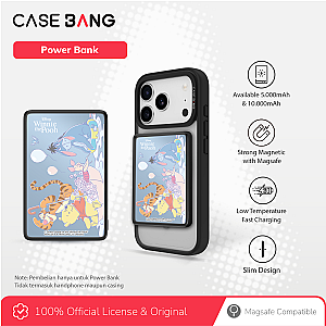  Winnie The Pooh Spring Series Powerbank 5000 mAh (Pooh in Water)