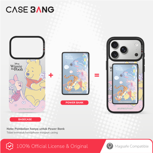  Winnie The Pooh Spring Series Powerbank 5000 mAh (Pooh in Water)