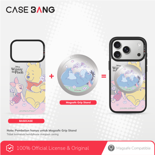  Winnie The Pooh Spring Series - Chill Eeyore Magsafe Grip Stand Handphone Holder