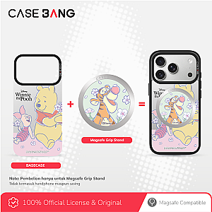  Winnie The Pooh Spring Series - Cherry Blossom Tiger Magsafe Grip Stand Handphone Holder