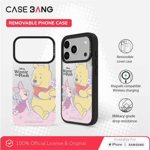 Winnie The Pooh Spring Series - Pooh and Piglet Gaze Magnetic Casing