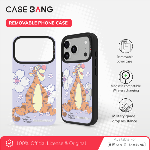 Winnie The Pooh Spring Series - Cherry Blossom Tiger Magnetic Casing