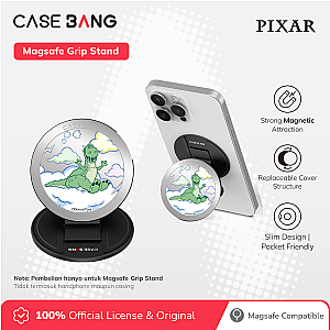 Magsafe Grip Stand Cover-Disney Pixar 3.0-Happy Rex