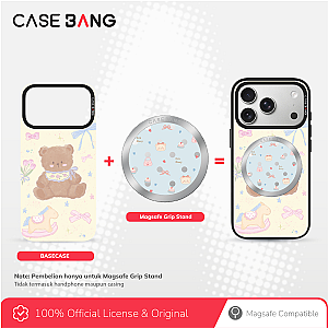 Magsafe Grip Stand Cover-Dreamland-Sea Salt Bear