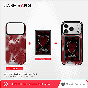Crimson Heart Series Powerbank 5000 mAh (Surrounded by Love)
