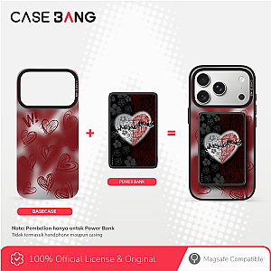 Crimson Heart Series Powerbank 5000 mAh (Same Wavelength)
