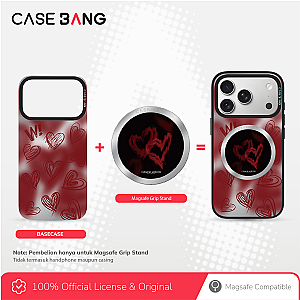 Crimson Heart Series - Hearts Soulmate Magsafe Grip Stand Handphone Holder