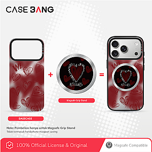 Crimson Heart Series - Surrounded by Love Magsafe Grip Stand Handphone Holder