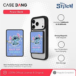Cute Stitch Magnetic Power Bank