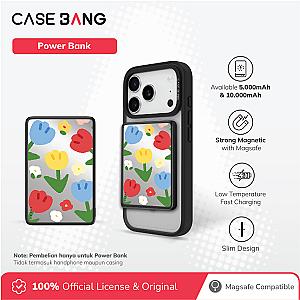 Spring Floral Magnetic Power Bank
