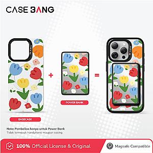 Spring Floral Magnetic Power Bank