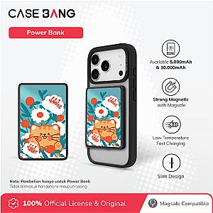 Animal Party Series - Orange Cat Magnetic Power Bank