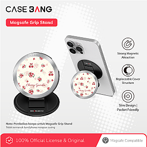  Sweet Garden Series - Cherry Garden Magsafe Grip Stand Handphone Holder