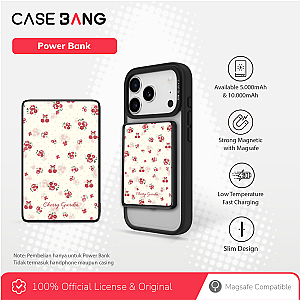  Sweet Garden Series Powerbank 5000 mAh (Cherry Garden)