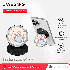  Magic Bow Series - Diamond Bow Magsafe Grip Stand Handphone Holder