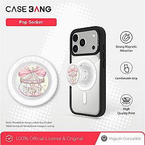  Magic Bow Series - Carousel Bow Pop Socket Stand Handphone Holder