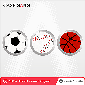 Magsafe Grip Stand Cover-Sports Ball-Basketball