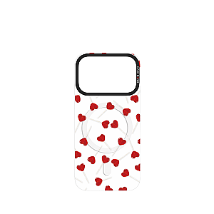 CASEBANG Removable Phonecase Cover Cherry Bow Series - Red Heart Magnetic Casing