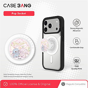 Disney Sakura Series - Sweet Stitch & Angel Pop Socket Stand Handphone Holder