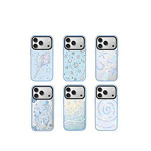  Blue Ocean Series - Dreamy Shell Magnetic Casing