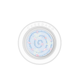  Blue Ocean Series - Swirl Shells Pop Socket Stand Handphone Holder