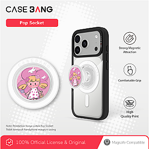  Adoudou 1.0 Series - Flower and Spring Pop Socket Stand Handphone Holder