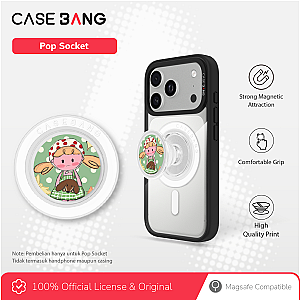  Adoudou 1.0 Series - Flower and Spring Pop Socket Stand Handphone Holder